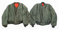 VIETNAM WAR USAF MA-1 PILOT FLIGHT JACKETS