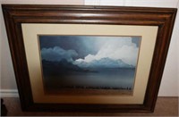 SIGNED FRAMED & MATTED WATERCOLOR?