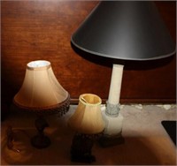 SELECTION OF LAMPS