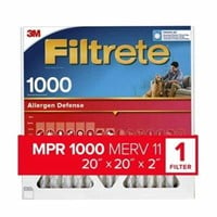 Filtrete 20x20x2 11 MERV Air Filter