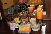 SELECTION OF CANDLES AND MORE