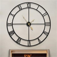 LEIKE 40 Inch Extra Large Modern Wall Clock