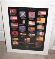 "COLOURS OF THE LONE STAR STATE" POSTER
