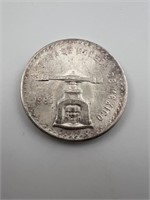 33 GR Silver 1980 Casa De Moneda Mexico Coin