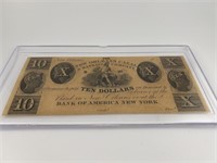1800's New Orleans Banking Company $10