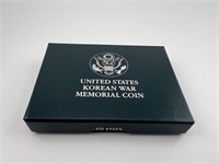United States Korean War Memorial Silver Dollar