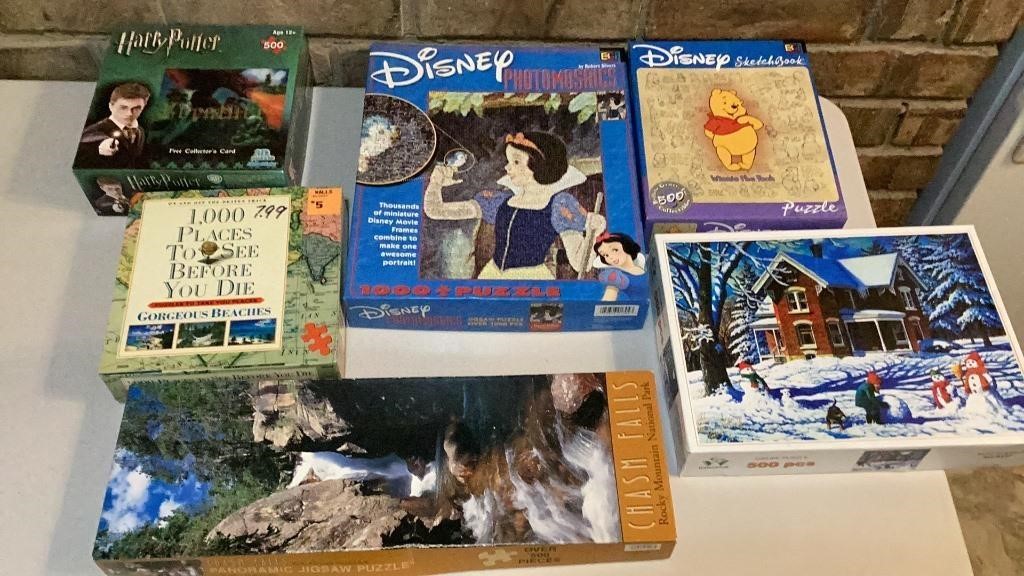 Puzzle Lot Disney Snow White Winnie The Pooh