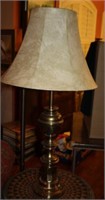 HEAVY BRASS LAMP-ASIS