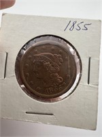 1855 United States Large Cent