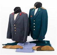 COLD WAR SOVIET ARMY & NAVY OFFICER UNIFORM ITEMS