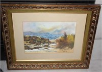 SIGNED D. SHERWOOD WATERCOLOR