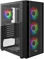 GAMDIAS ATX Mid Tower Gaming Computer PC Case