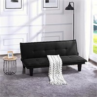 ManyStars 63.8" Futon Sleeper Sofa with