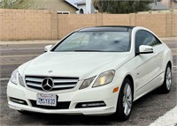 2012 Mercedes-Benz E-Class E 350 2 Door Coupe