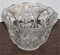 CUT CRYSTAL BOWL