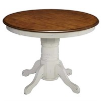 French Countryside off-White Pedestal Dining