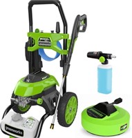 (Sign of Usage) Greenworks 2000 PSI 1.2 GPM Cold W