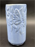 Vintage McCoy Butterfly Vase  Cylinder Matte