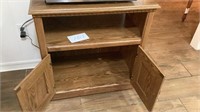 Microwave Cart 31” tall x 29”x18”. Two shelf, two