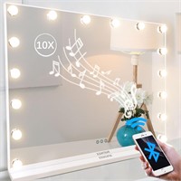 Vanity Mirror  32x24in  16 LED Bulbs