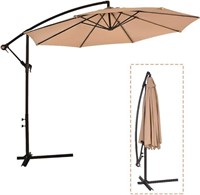 (SIGN OF USAGE) FDW 10' Patio Umbrella Offset