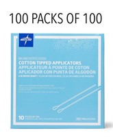 MEDLINE Box of 10 000 Cotton Tipped Applicators