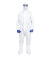 Disposable Isolation Coveralls - L