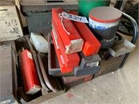 Empty Toolboxes, totes etc