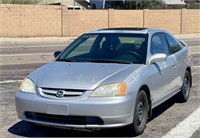 2002 Honda Civic EX 2 Door Coupe