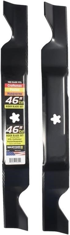 MAXPOWER 46" MOWER REPLACEMENT BLADE SET