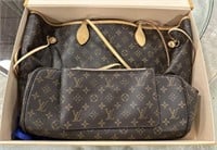 Louis Vuitton Carrying Bag and Wallet