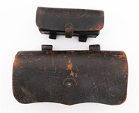 CIVIL WAR US CARBINE CARTRIDGE BOXES