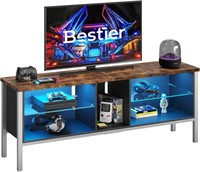 Bestier TV Stand 70  Rustic Brown  63