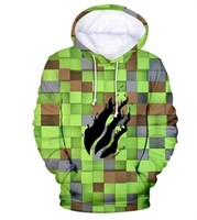 Youth 3D "Block" Hoodie