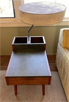 Herman Miller/ George Nelson End Table w/ Lamp