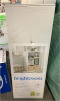 New Brightroom 6 Cube Shelf White Finish