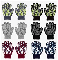 6Pairs Kid's "Magic" Gloves