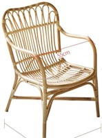 (Missing parts) Wooden chair pack of 2