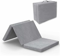 SINWEEK Tri Folding Mattress with Storage Bag 4"