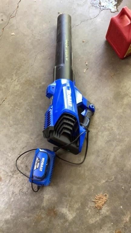 Kobalt 40v Blower With Battery and Charger