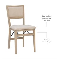 Linon home Decor Foldable easy wooden Chair