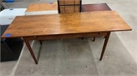 Solid wood table -6’x2’x29”