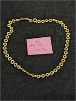 14K Gold 12.7g Necklace