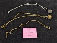 14K Gold 6.9g Necklaces