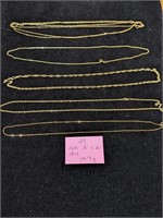 14K Gold 14.7g Necklaces