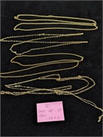 14K Gold 22.6g Necklaces