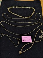 18K Gold 21.8g Necklaces
