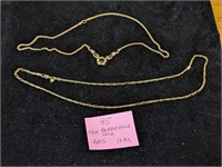 14K Gold 13.8g Necklaces