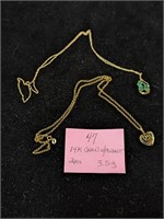 14K Gold 3.5g Necklaces