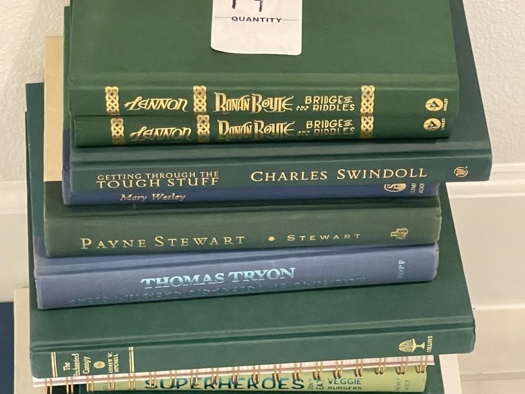 ASSORTED BOOKS